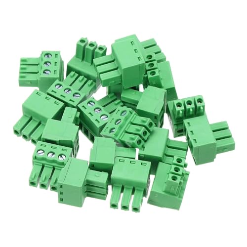 Bornier à vis 3 broches PCB MECCANIXITY pour une fixation électrique stable