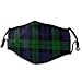 Produktbild Masks Black Watch Tartan Plaid Royal Regiment 6"X9" Inch Fashion Mask Cold Mask Anti Dust Mask Ski Mask Winter Mask