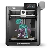 FLASHFORGE AD5X Multimaterial 3D Drucker Mehrfarbendruck, 600mm/s Geschwindigkeit 1-klick Druck mit DIY IFS-Kreationen, Vollautomatische Kalibrierung & Filament-Backup, Druckgröße 220x220x220mm