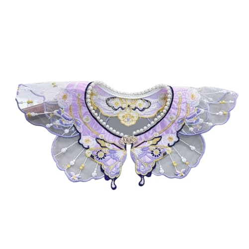 Embroidery Floral Shawl For Women Collar Yunjian Floral Shawl Decorative Yunjian Chinese Collar