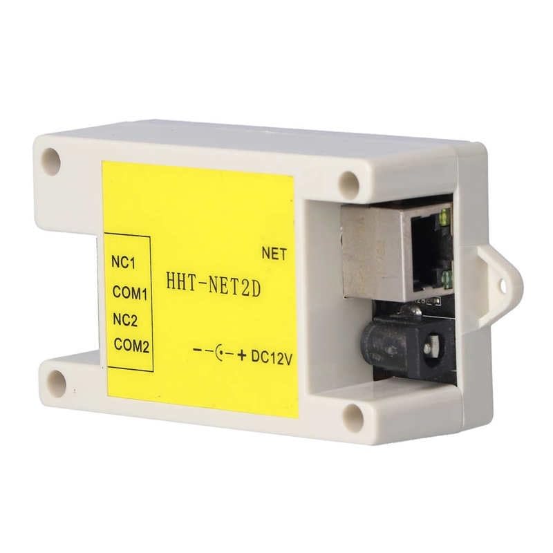 Modulo relè di rete IP HHT-NET2D versione aggiornata Modulo di controllo remoto watchdog Internet a 2 canali