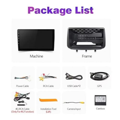 Navegación GPS 2 DIN para Volkswagen Golf 7 MK7 con Bluetooth y USB Audio 6