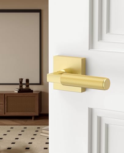 Poignée de porte factice dorée brossée : la solution idéale pour moderniser vos placards - 3