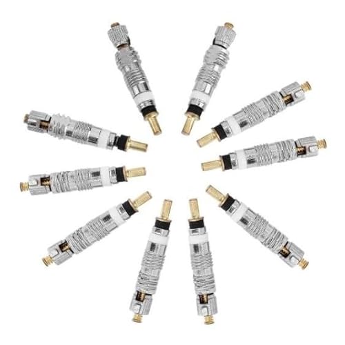 Par De Núcleo Válvula Miolo Presta Câmara E Tubelless