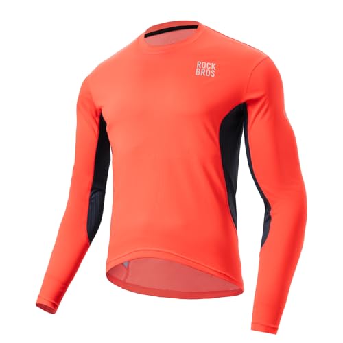Maillot vélo homme élastique avec poches et bandes réfléchissantes