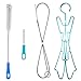 Kit de nettoyage de brosse de tube de vessie d'hydration pour des vessies universelles, 4 dans 1 ensemble de nettoyage