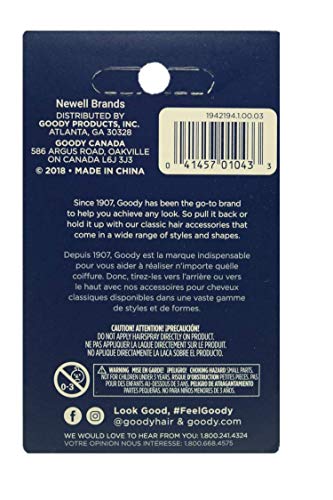 Goody WoMens Ouchless Mini Elastics, Glitter Polyband, 75 Count image 4