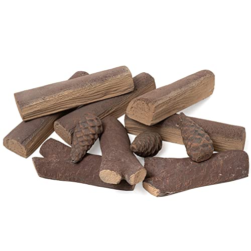 Il legno di ceramica è adatto per la decorazione di caminetti a etanolo, camini a gel o camini a gas e non viene bruciato