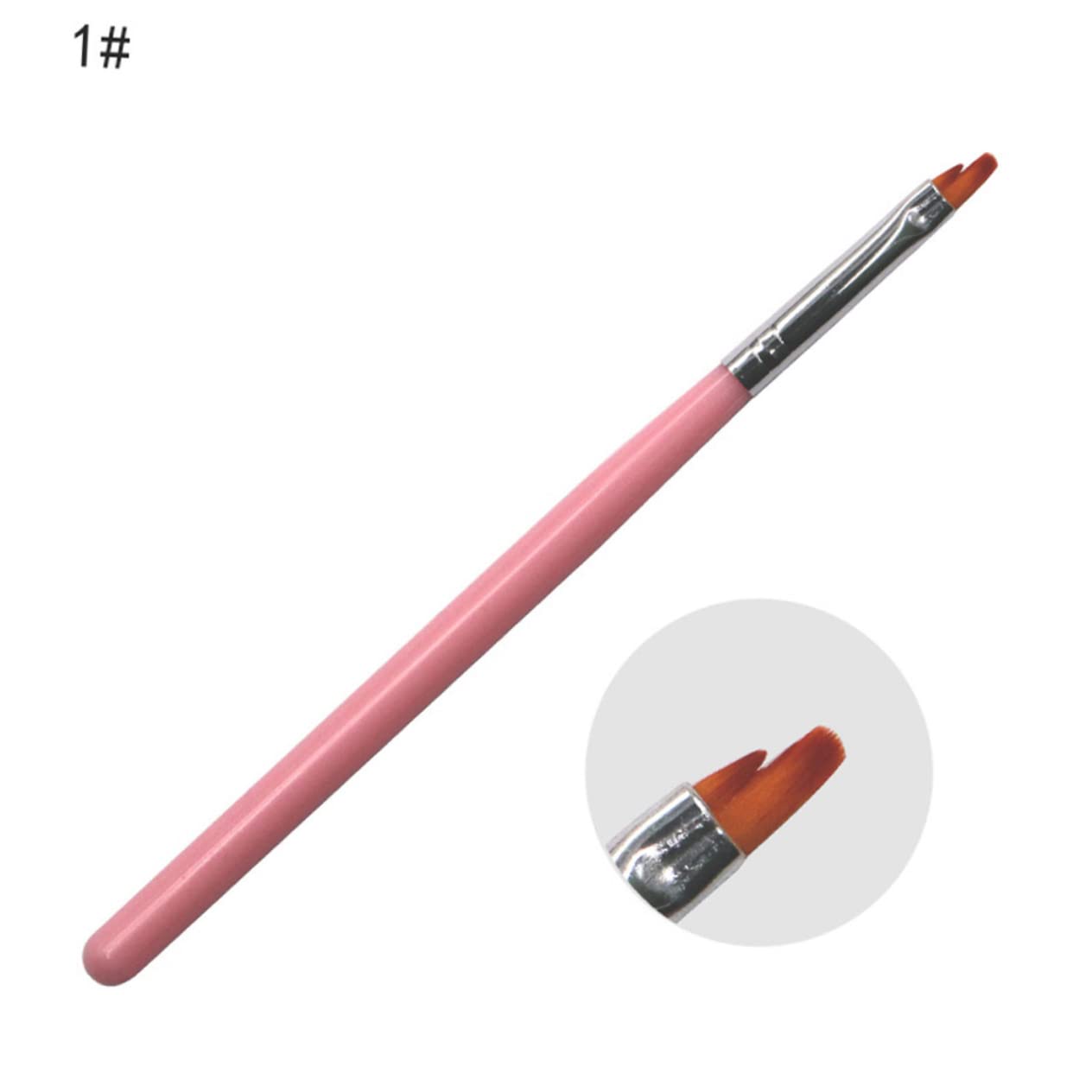 Healeved 24pezzi Pennelli Per Nail Art Con Manico Strumenti Di Manicure Per Decorazione Unghie Per Professionisti e Principianti
