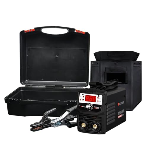 Decapower ECOARC 160A Soldadura Equipo para Soldadura por Arco, Soldador de arco Inverter MMA Soldadura Eléctrica Soldadura Portátil Con Pantalla para Uso Familiar... (miniARC 120)