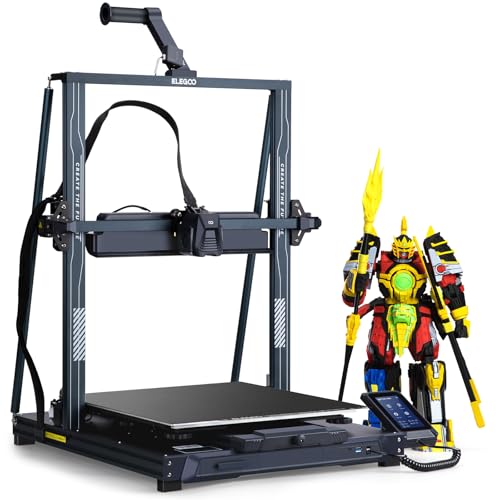 ELEGOO Neptune 4 Max Stampante 3D, 500mm/s Alta Velocità con Firmware di Klipper, Livellamento Automatico in 121 Punti, Estrusore Diretto a Doppio Ingranaggio, Dimensioni di Stampa 16.53x16.53x18.89in