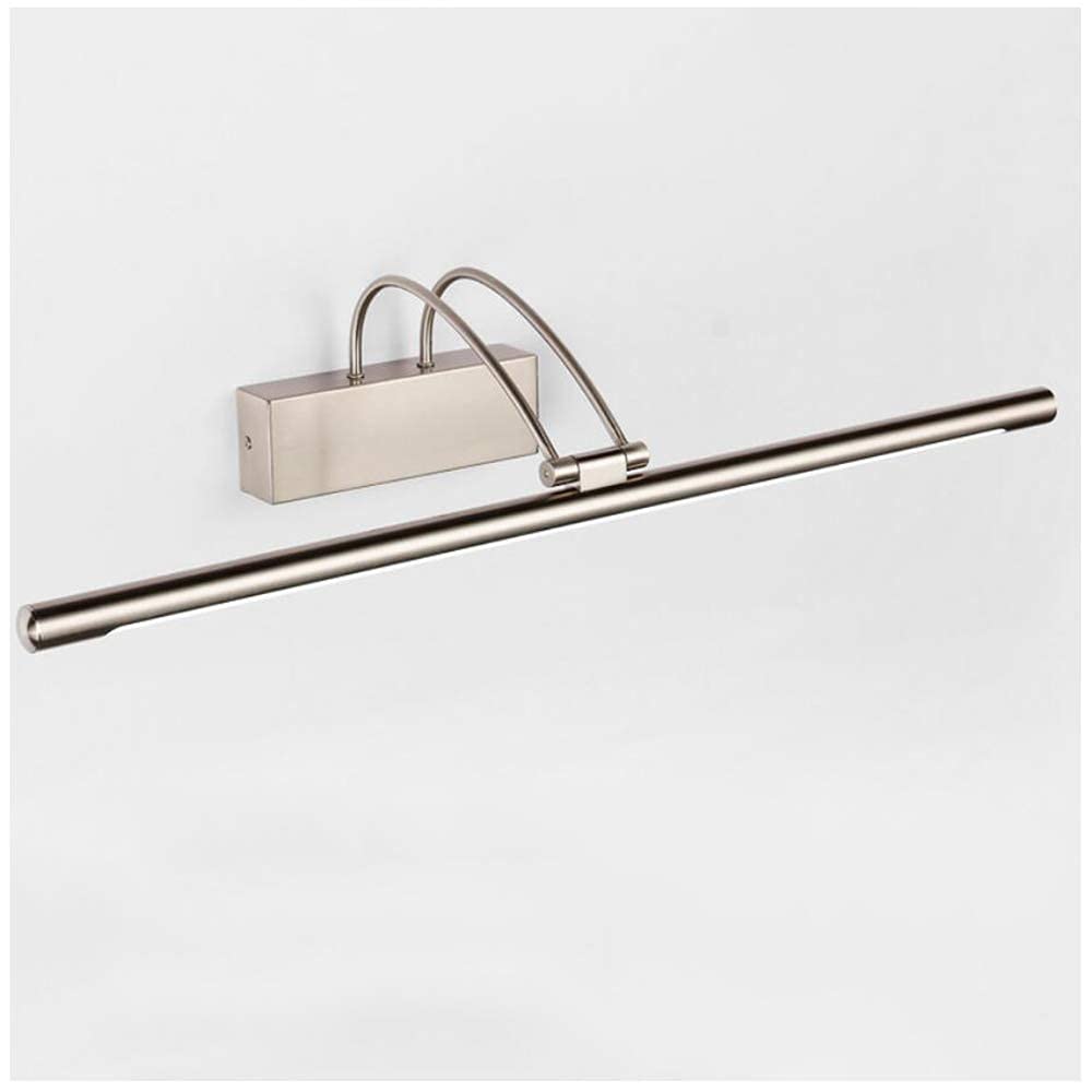 Applique da Parete per Bagno Bianco Freddo Impermeabile IP44 LED Lampada da Specchio per Bagno 9W Trucco ad Angolo Regolabile su Specchio luci per Quadri a LED 45 cm Interesting