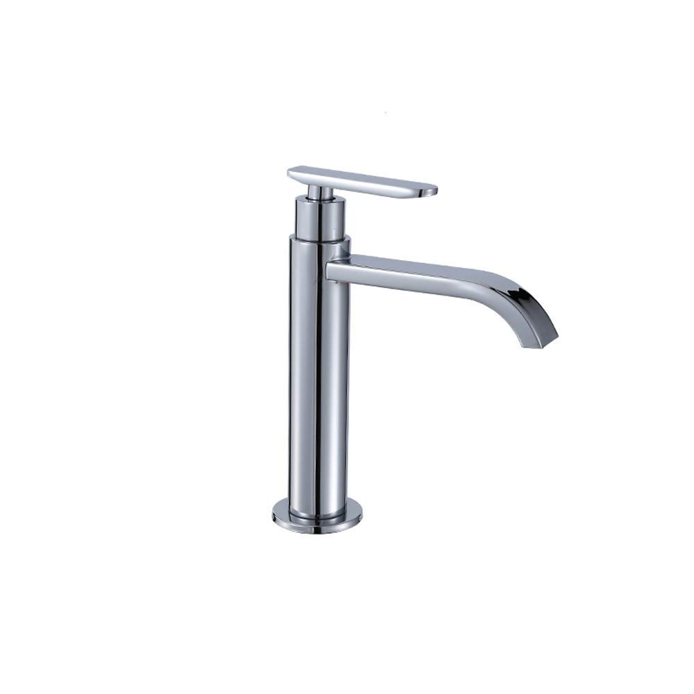 Robinet de cuisine eau froide simple surélevé pour meuble vasque