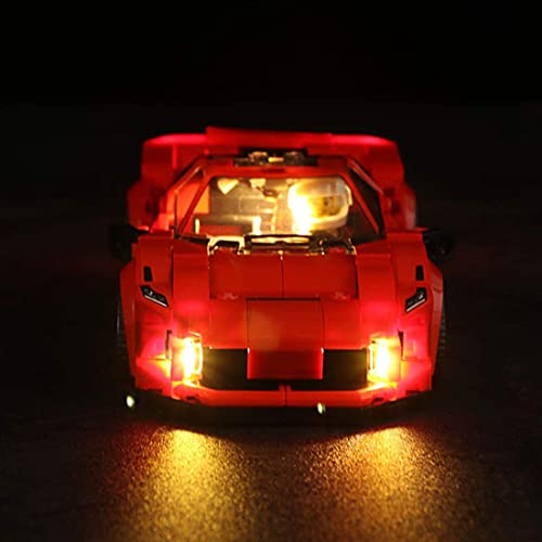 Licht-Set für Speed Champions – LED-Leucht-Kit Beleuchtungs-Kit kompatibel mit Lego 76895 (Lego Set nicht im… – Bild 3