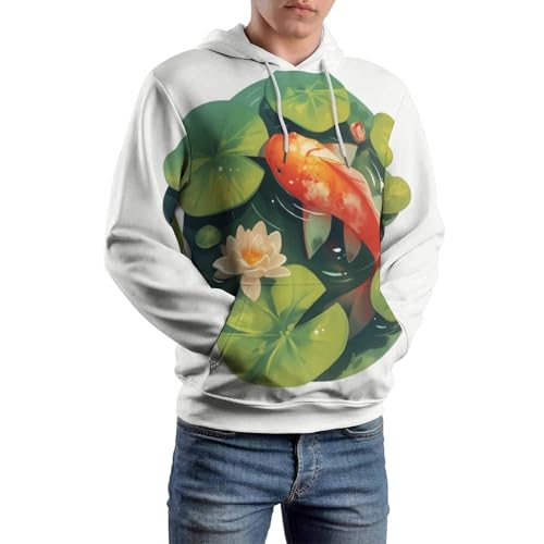 Goldfish Sweat à Capuche Fleur feuillue idéal pour vos sorties de week-end
