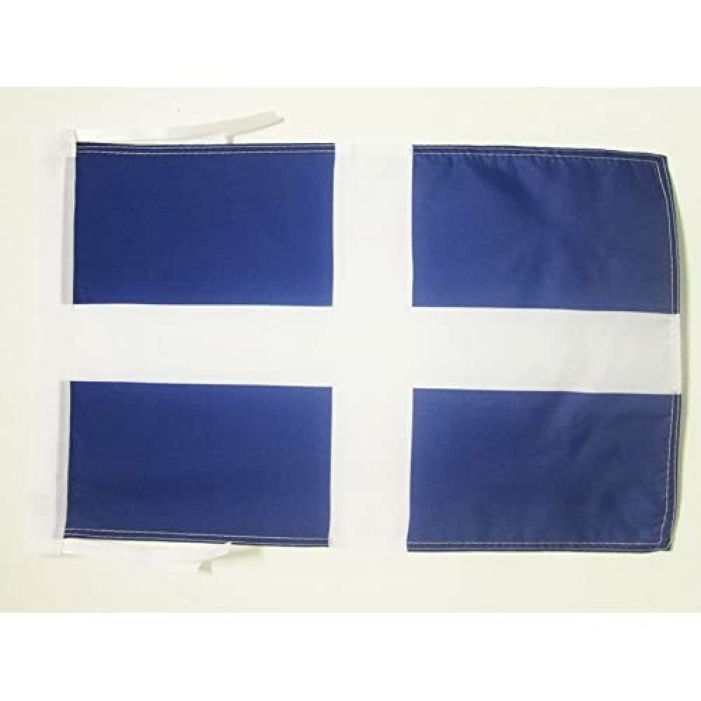 AZ FLAG - Naval French Forces XVII Flag - 18'' x 12'' - 100% Polyester Naval Kingdom of France Small Banner with Two Cords - Fade Resistant - Vivid Colors - 18x12 in - 45x30 Cm — image 1