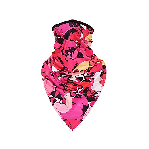 TClian Women UPF 50+ Face Mask Sun Protection Fashion Colorful Neck Gaiter Scarf