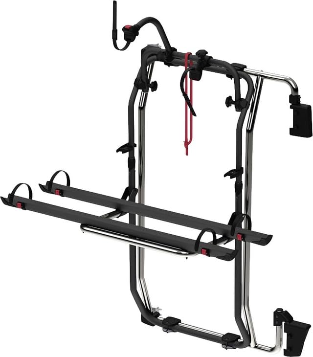 Fiamma Portabici Carry Bike Frame, per Ducato/Sprinter/Crafter, Deep Black, Alluminio, 22 x 130 x 66 cm, 11,5 kg, portata 50 kg, 2 ruote