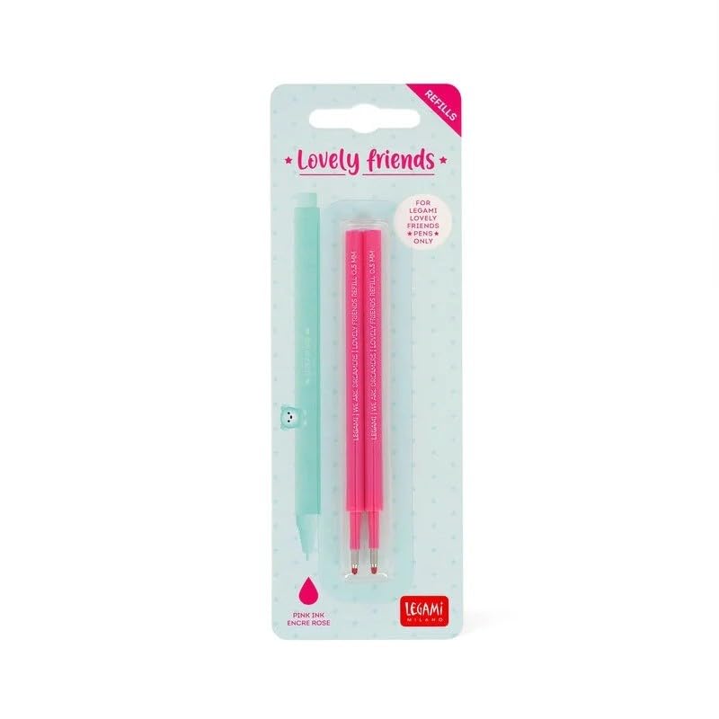 Set of Two Refiles for Gel Pens - Lovely Friends Pink - Image 2