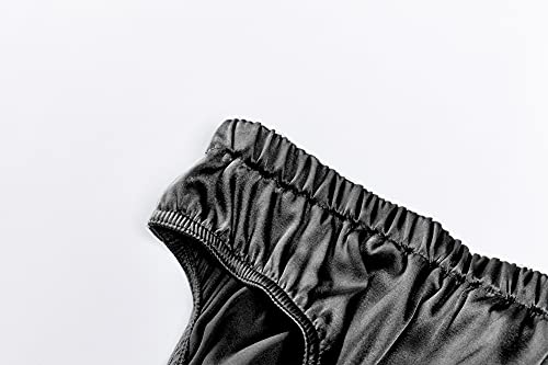 SilRiver Men's Silk Satin Briefs Bikini Underwear Bulge Enhancing Panties for Men underpants3