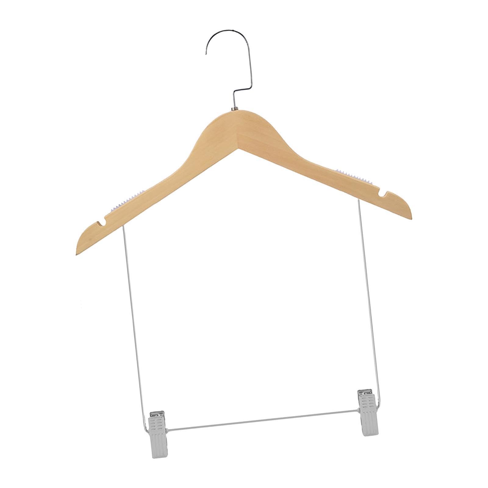 CYDZSRA Durable Space Saving Pants Hanger Organizer With Clips Designed Efficiently For Closet Management And Clothing Space Saving Hanger Pants Organizer, for Man Clothes