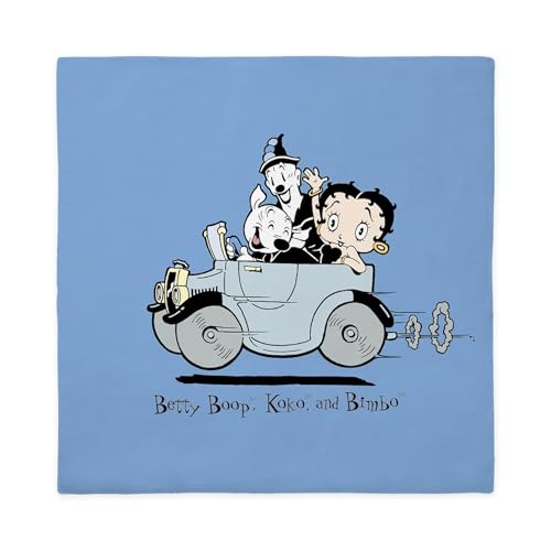 CafePress Betty Boop Clown Car Queen Duvet Cover, Printed Comforter Cover, Unique Bedding