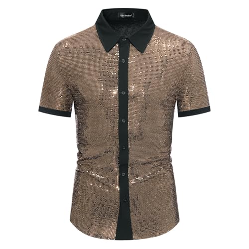 Chemise pour hommes en coton casual avec poche avant pour l'été