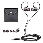 Holiper – Holiper Dual-Treiber Kopfhörer mit Kabel 3,5mm Klinke Ohrhör