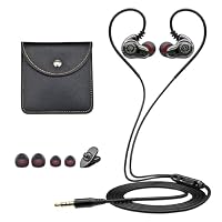 Holiper – Holiper Dual-Treiber Kopfhörer mit Kabel 3,5mm Klinke Ohrhör