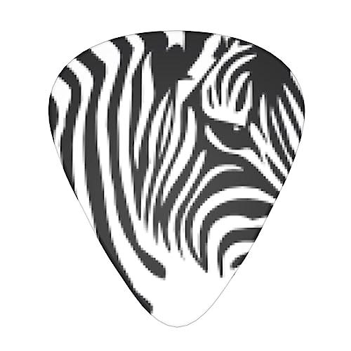Zebra Lot de 12 médiators tendance et durables dans une boîte pour ukulélé guitare électrique basse - Les Beatles, Paul McCartney, John Lennon, RIngo Starr, George Harrison Zebra Lot de 12 médiators tendance et durables dans une boîte pour ukulélé guitare électrique basse