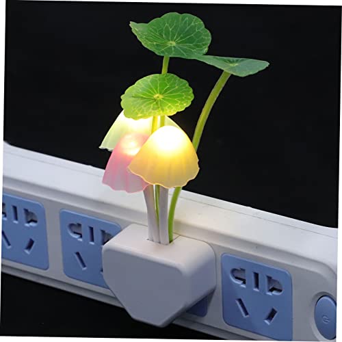 Ipetboom 3pcs Lámparas de Mesa de Noche Hongo LED miniatura 5