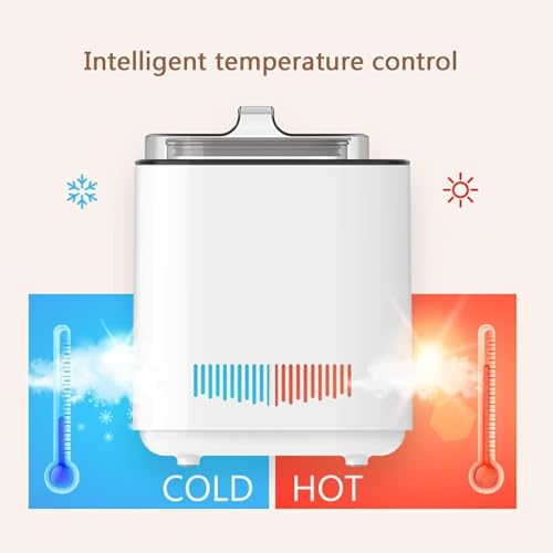 Yogurt Maker - Macchina multifunzione completamente automatica con 3 impostazioni di timer e refrigerazione automatica per yogurt fatto in casa, vino di riso e natto