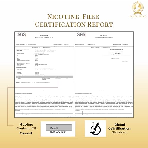 Image of ROYAL SWAG Ayurvedic Herbal Cigarettes 100% Tobacco Free 100% Nicotine Free Cigarettes Frutta, Regular Flavoured | Smoking Cessation(Pack Of 20)