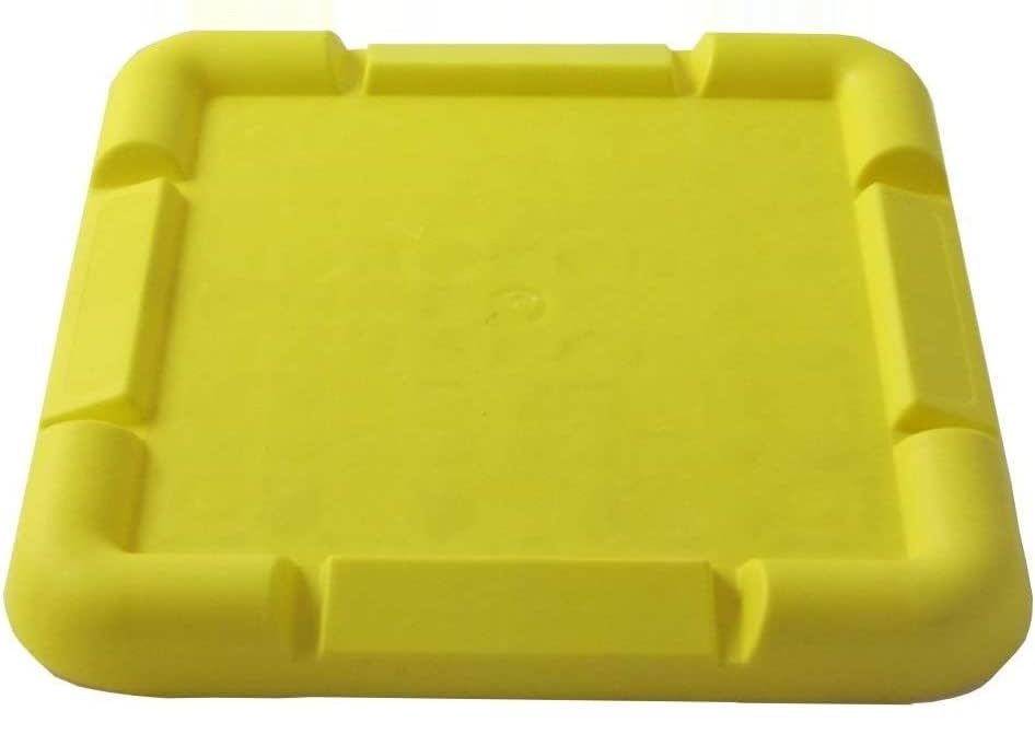 Scaffolding Safety Base Plates Tredda Plates 220mm Footplate Foot Yellow Feet (100)