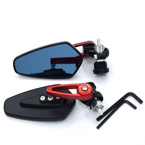 Rétroviseur Moto pour Yamaha MT07 FZ07 Guidon 22mm Bar End Mirror
