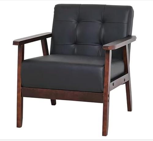 1Pソファ オスロ ブラック 一人用ソファ コンパクトサイズ W64.5×D67×H71(座面高41.5)cm