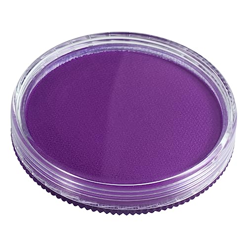 KONTONTY Pintura Facial De Pigmento Soluble En Agua Humedecedor De Dedos Suministros Para La Fiesta De Halloween Cera Para La Piel De Halloween Pintura Con Purpurina El Plastico Púrpura