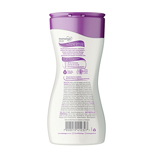 Hidratante Desodorante Flor de Lavanda, Monange, Branco, 200 Ml