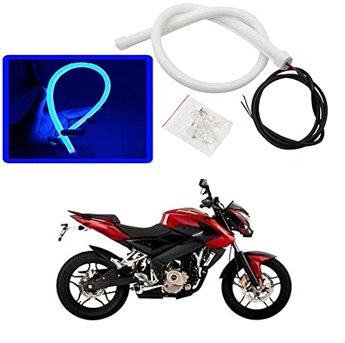 Olmeo Headlight Neon LED DRL Tube Blue Flexible 30cm Daytime