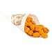 Paper Food Cones, Finger Food Cones - 7.9" - Grease-Proof, Food Safe Paper Cone - Newsprint - Disposable - Conetek - 100ct Box - Restaurantware