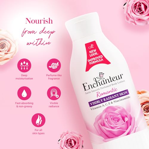 Enchanteur Romantic Hand and Body Lotion for Women 250ml - Image 7