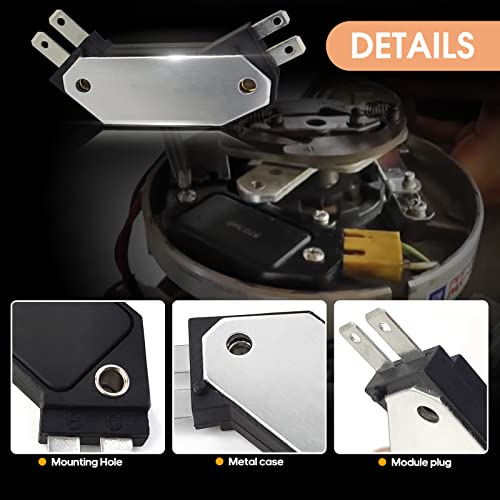 4 Pin Performance Ignition Module 1974-1988 for Chevy Pontiac Olds Buick
