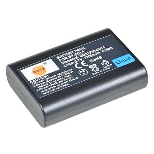 Batterie DSTE BP-SCL1 pour Leica M9 : Évitez les pannes d'énergie