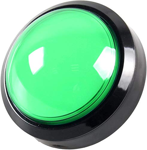 EG STARTS 5 Pcs/lot Arcade Buttons LED 100mm Big Dome Shaped 12V LED Push Button Switch Compatible for Arcade Machine DIY Kit Video Games Parts Pop'n Music - Image 6