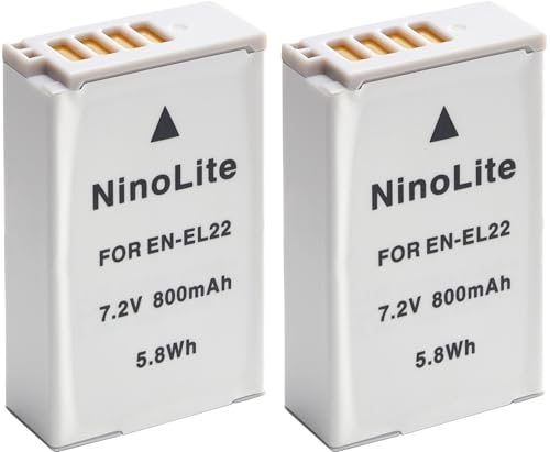 Amazon | NinoLite EN-EL22 互換 バッテリー ニコン Nikon 1 J4