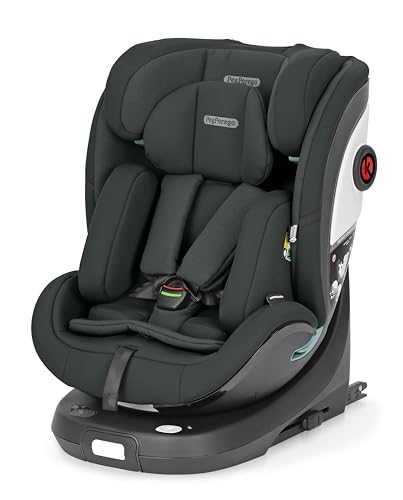 PEG Primo Viaggio 360 EVO, Siège Auto i-Size Pivotant 360°, 40-150 cm, 0-12 ans, 0-36 kg, Évolutif et Inclinable, avec Base ISOFIX, Metal