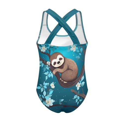 Image of Girls One Piece Swimsuits Size 5-14 Kawaii Gymnastics Leotard for Beach Vacations