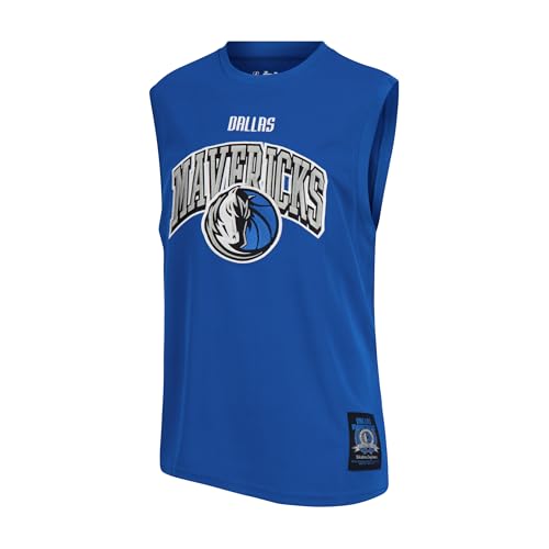 Image of Ultra Game Mens NBA Official Sleeveless Players Mesh Tank Top Muscle T-Shirt
