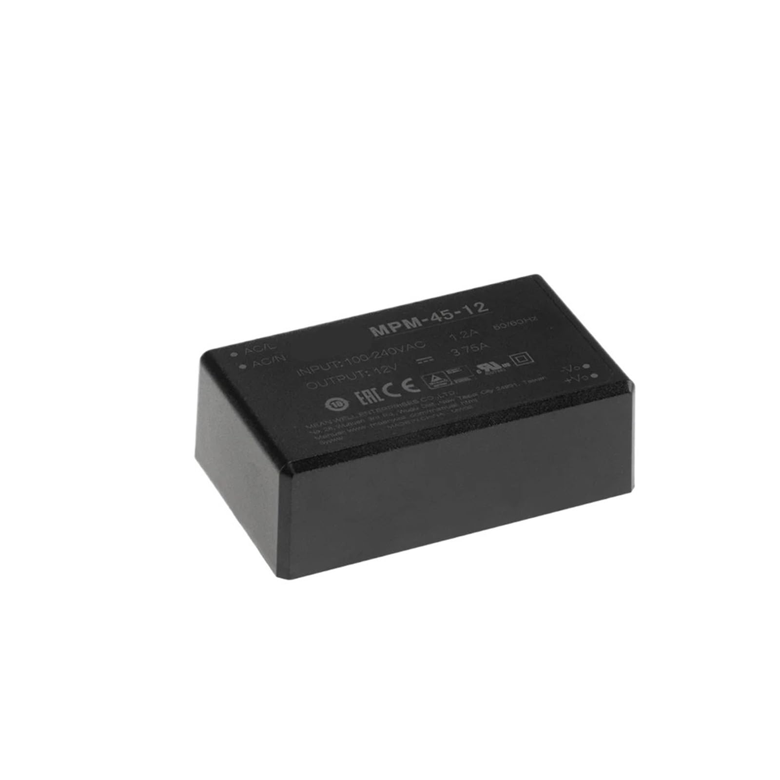 BALYDLUL MPM-45 MPM-45-5 MPM-45-12 MPM-45-15 MPM-45-24 MPM-45-48 45WAC-DC Power Module(MPM-45-12)