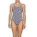 ARENA Memphis Allover Booster Back MaxLife One Piece Swimsuit Traje de baño de una Pieza, Navy - White - Pink, 26 para Mujer